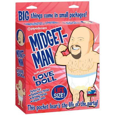 Mini Midget man Blow Up Doll