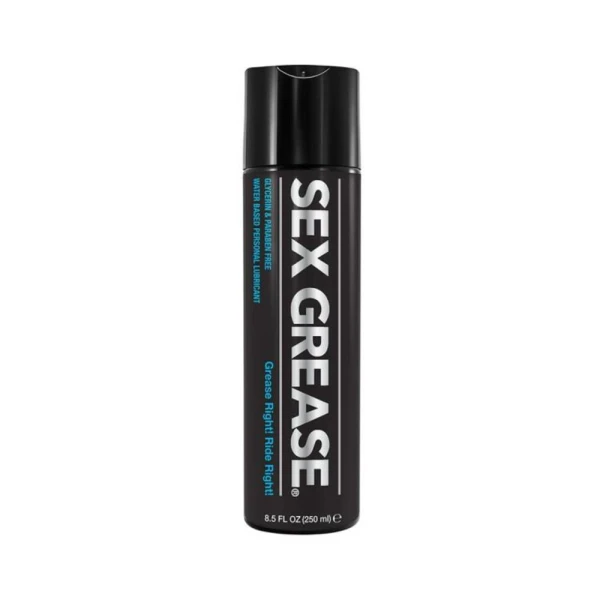 Lubricants: Sexgrease Water Based Lubricant 8.5 Oz. Bottle