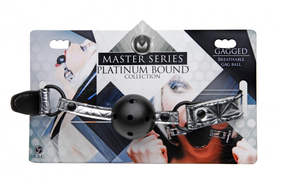 Gagged Breathable Ball Gag