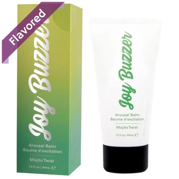 Joy Buzzer Mojito Twist-Flavored Clitoral Arousal Balm | 1.5oz