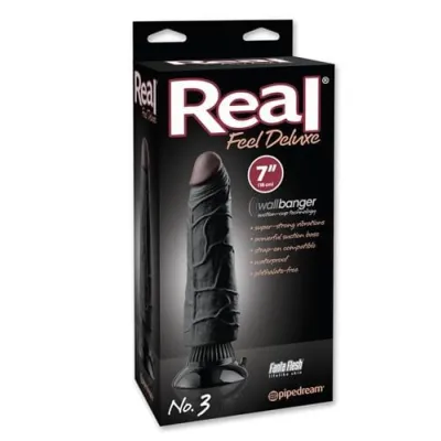 Real Feel Deluxe no 3 7 Inch Black