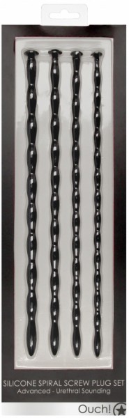 Silicone Spiral Screw Sounding Set