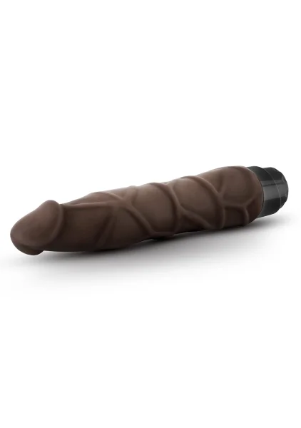 Dr. Skin - Cock Vibe 1 - 9 Inch Vibrating Cock -  Chocolate