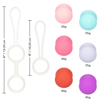 CalExotic She ology Interchangeable Weighted Kegel Set