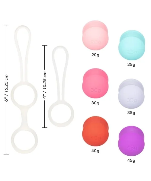 CalExotic - She-ology Interchangeable Weighted Kegel Set