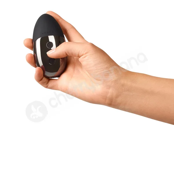 Le Wand Point Black Chrome 15 Function Vibrating Stimulator