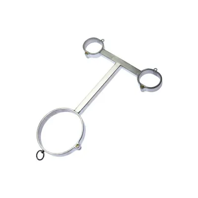 Kink Range Neck And Hand Cuffs Small