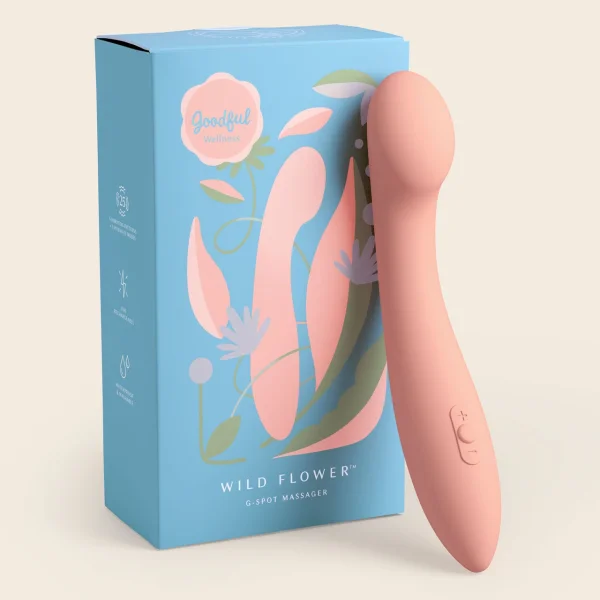 Goodful Wellness G-Plume Rechargeable Silicone G-Spot Vibrator