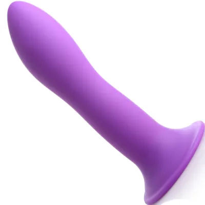Squeeze It Bendable Silicone Suction Cup Dildo