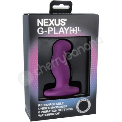 Nexus G Play Large Purple 6 Mode Unisex Vibrator