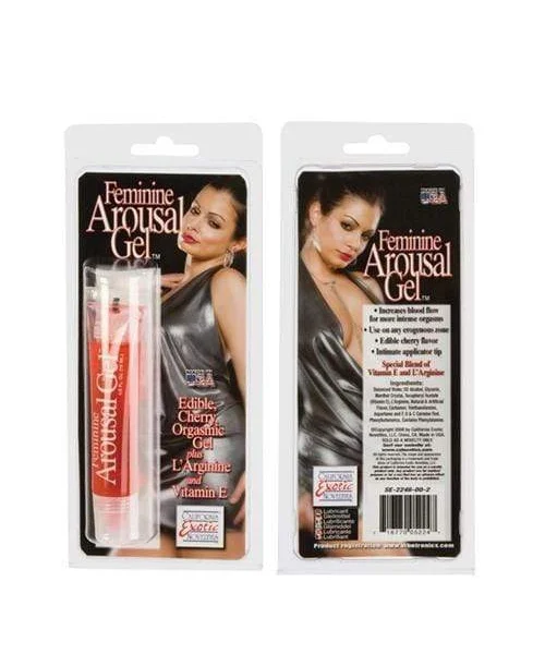 Feminine Arousal Gel - Cherry - 0.5 Fl. Oz.