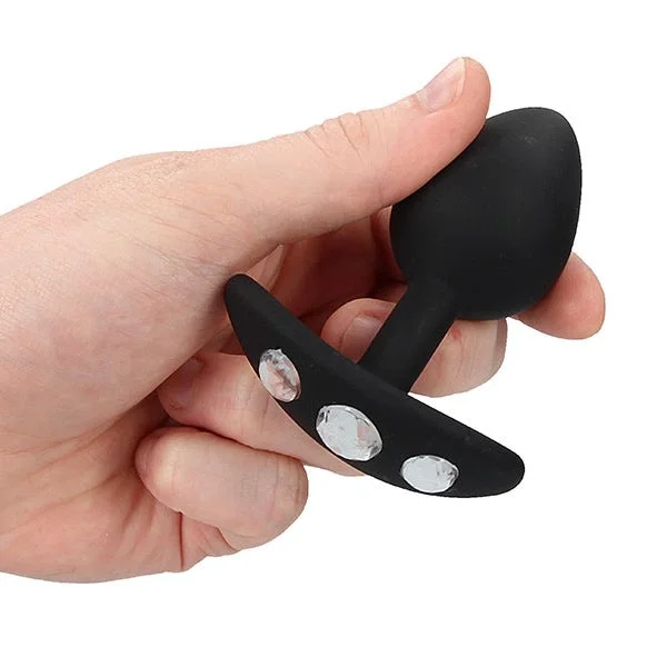 Ouch! Large Silicone Diamond Butt Plug