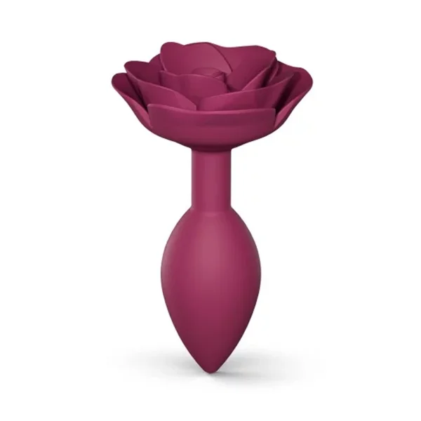 Love to Love Open Roses Medium Silicone Butt Plug