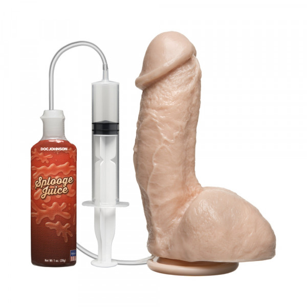 The Amazing Squirting Realistic Cock Beige