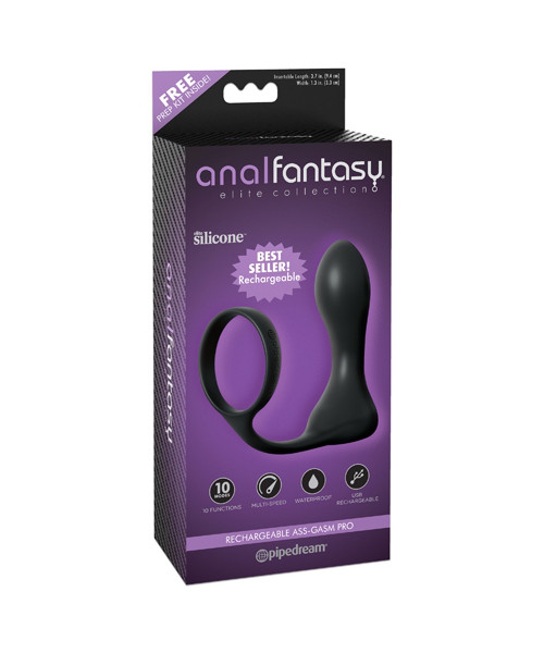 Anal Fantasy Elite Rechargeable Ass-Gasm Pro