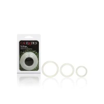 Tri rings Glow In The Dark White