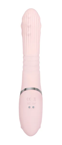 Eve's Thrusting Rabbit With Orgasmic Beads Orgasmic Beads - Pink