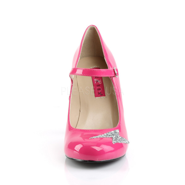 4 inches Heel, 1 1/2 inches PF Round Toe Mary Jane Pump — image 6 of 20