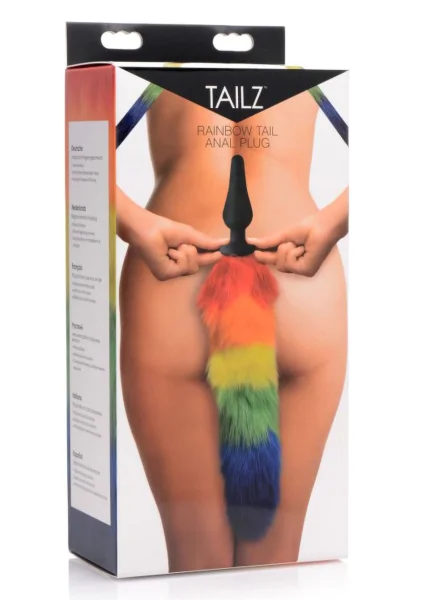 Tailz Rainbow Tail Anal Plug