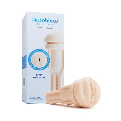 Autoblow A I Ultra Silicone Vagina Masturbator Sleeve