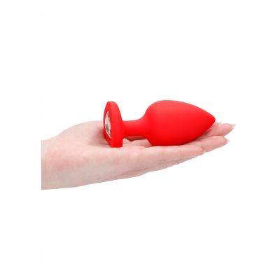 Diamond Heart Butt Plug Extra Large Red Butt Plug Uk