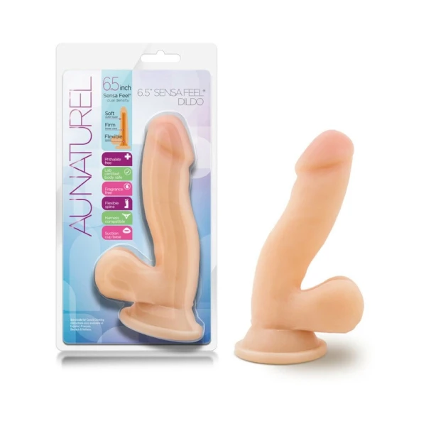 Au Naturel 6.5 inches Sensa Feel Dildo — image 24 of 25