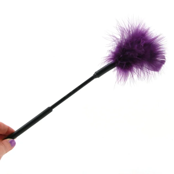 Sex & Mischief Feather Tickler by Sportsheets - Purple