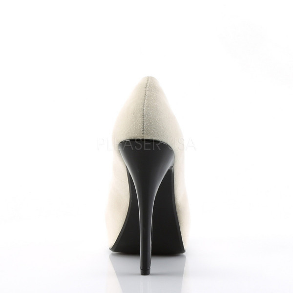 LOLITA-10 - Peep Toe Platform Pump W/ Ruffle Detail At Toe — image 12 of 16