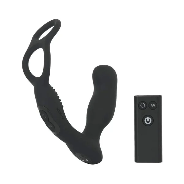 Nexus Revo Embrace Remote Control Rotating Double Cock Ring Prostate Massager