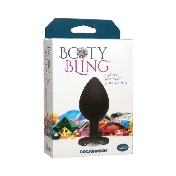 Booty Bling Jeweled Wearable Butt Plug Large — image 19 of 22