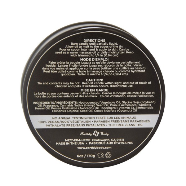 Earthly Body Suntouched Hemp Candle