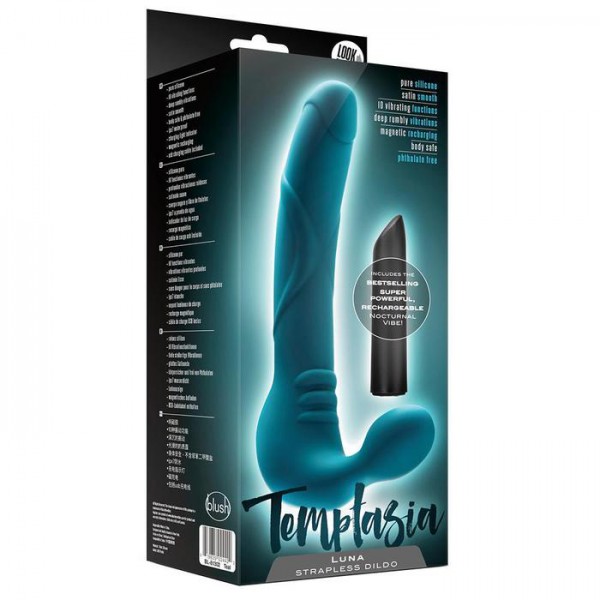 Luna Strapless Dildo with Nocturnal Bullet — image 4 of 5