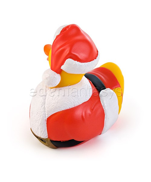 Holiday ball santa duckie
