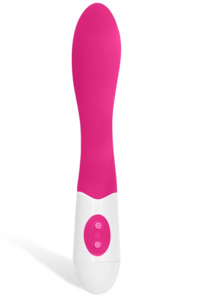 GC Curved 7.5" Silicone G-Spot Vibrator