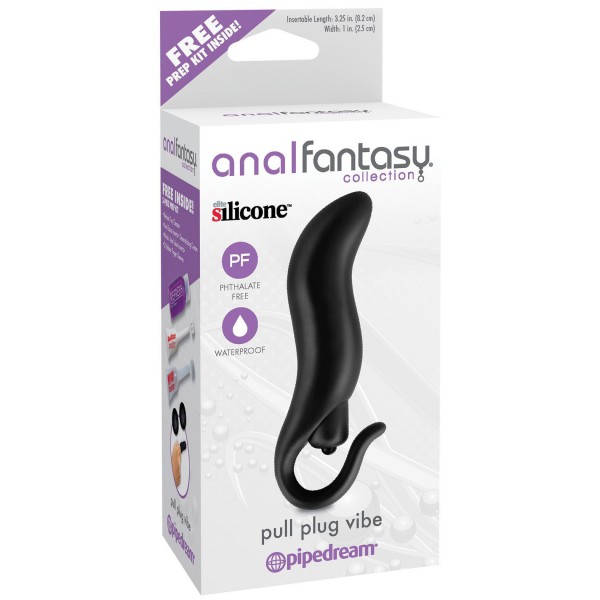 Anal Fantasy Pull Plug Vibe - Includes FREE 5-Piece Prep Kit — image 4 of 4