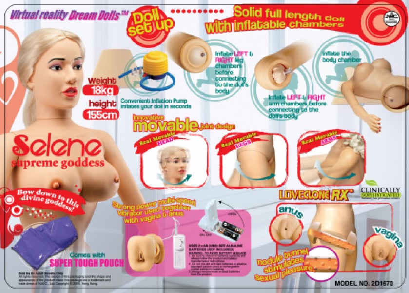 Selene - Supreme Goddess Life Size Love Doll