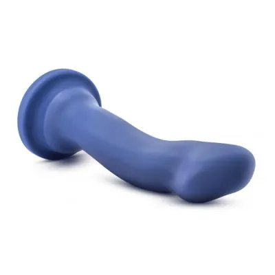 Real Nude Helio Silicone Dildo Indigo Blue