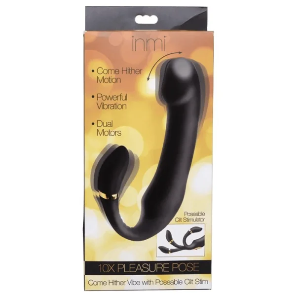 Inmi Pleasure Pose Come Hither Vaginal & Clitoral Stimulator