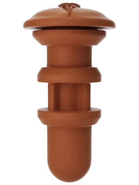 Autoblow A.I. Silicone Vagina Sleeve - Brown