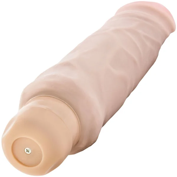 Au Naturel Wrecker Sensa Feel Dual Density Vibrating Dildo by Blush - Vanilla