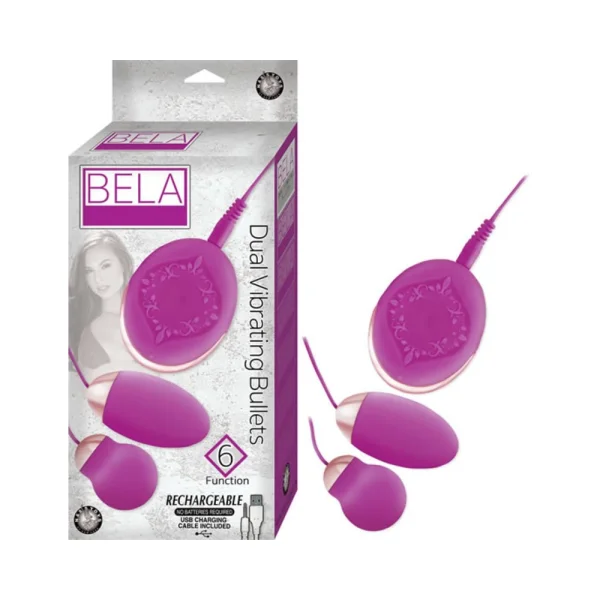 Bela Dual Vibrating Bullets Purple — image 5 of 5