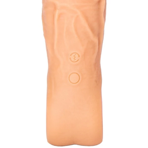 Bondara Full Cock Medium Tone 10 Function Thrusting Dildo Vibrator — image 5 of 7