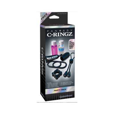 Fantasy C Ringz Party Pack Black
