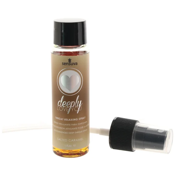 Deeply Love You Throat Relaxing Spray - Salted  Caramel - 1 Fl. Oz.