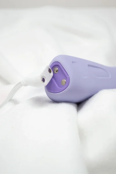KIP Silicone Rechargeable Waterproof Lipstick Vibrator by Dame - Lavender