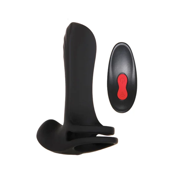 Zt Vibrating Girth Enhancer Rechargable Black — image 5 of 9