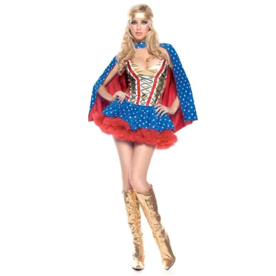 3 Piece Hero Girl Multi 1x 2x