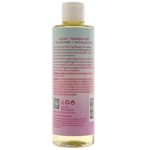 Calming Massage Oil