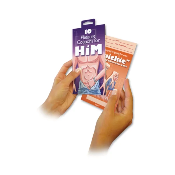 Pleasure Coupons For Him