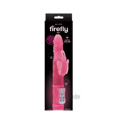 Firefly Lola Thrusting Rabbit Vibrator Pink